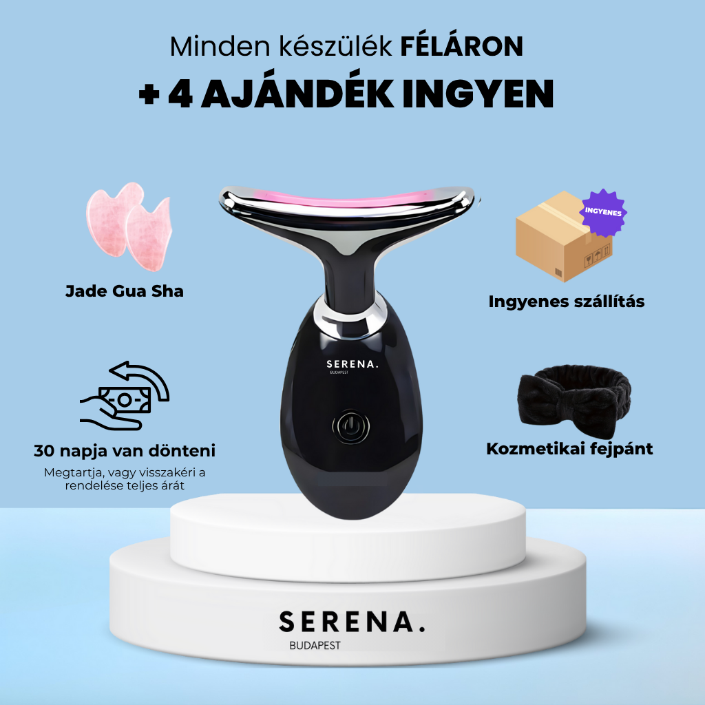SERENA Bőrfeszesítő és Ráncfinomító készülék