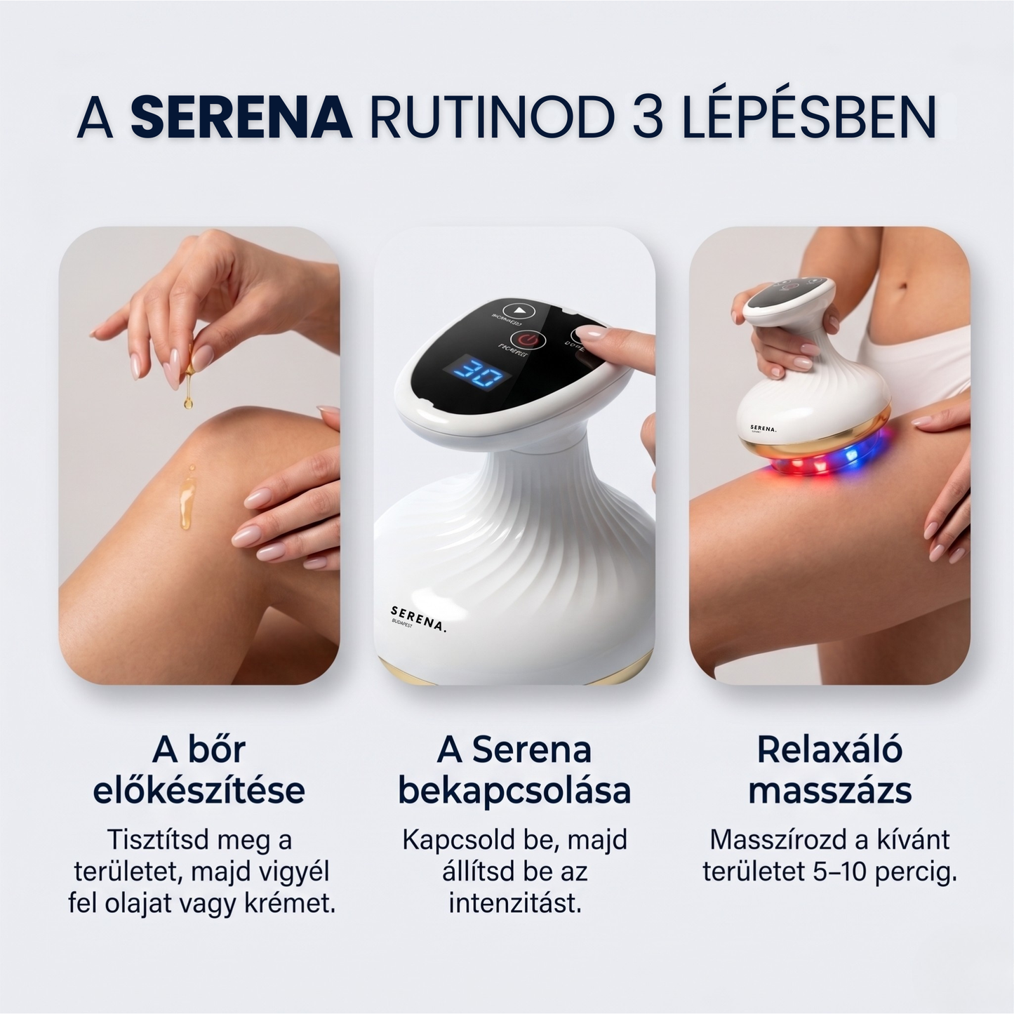 SERENA™ Narancsbőrkezelő 2.0 – a feszesebb és tónusosabb bőrért