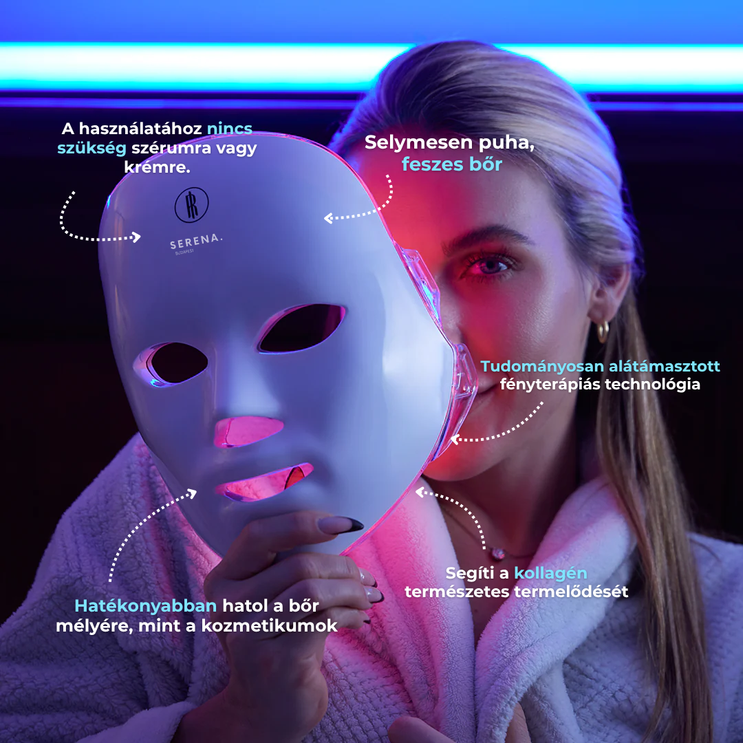 SERENA Bőrfeszesítő Maszk – Ráncfinomító Technológiával