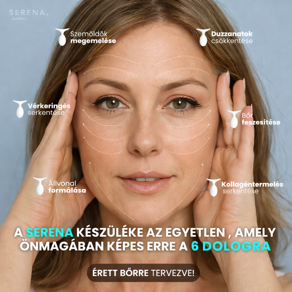 SERENA Bőrfeszesítő és Ráncfinomító készülék