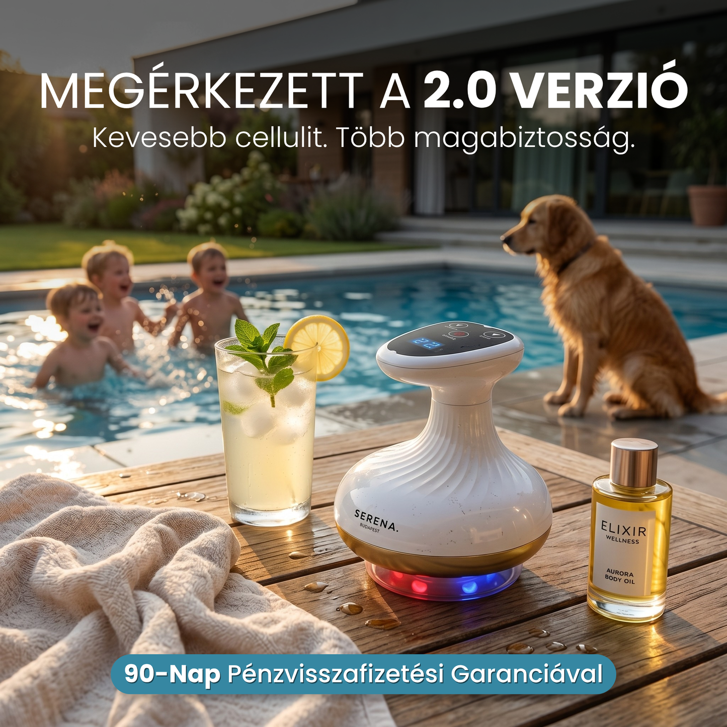 SERENA™ Narancsbőrkezelő 2.0 – a feszesebb és tónusosabb bőrért