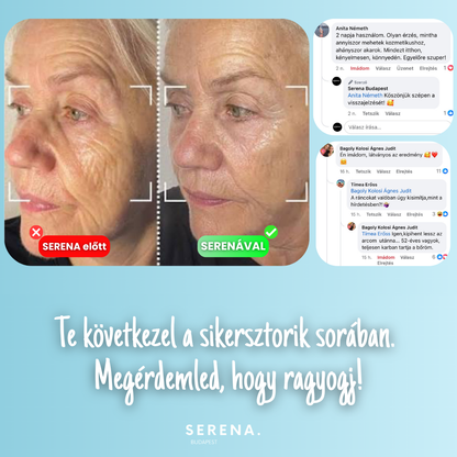 SERENA Bőrfeszesítő Maszk – Ráncfinomító Technológiával