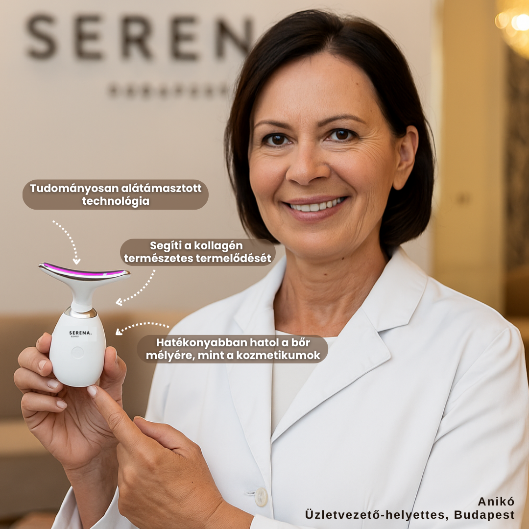 SERENA Bőrfeszesítő és Ráncfinomító készülék